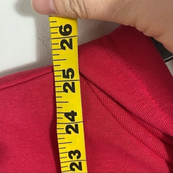 Adidas Pink Full Zip Sweatshirt Women’s Small Hood - Picture 4 of 6